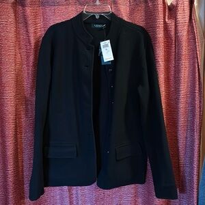 Black Lauren Cotton Jacket